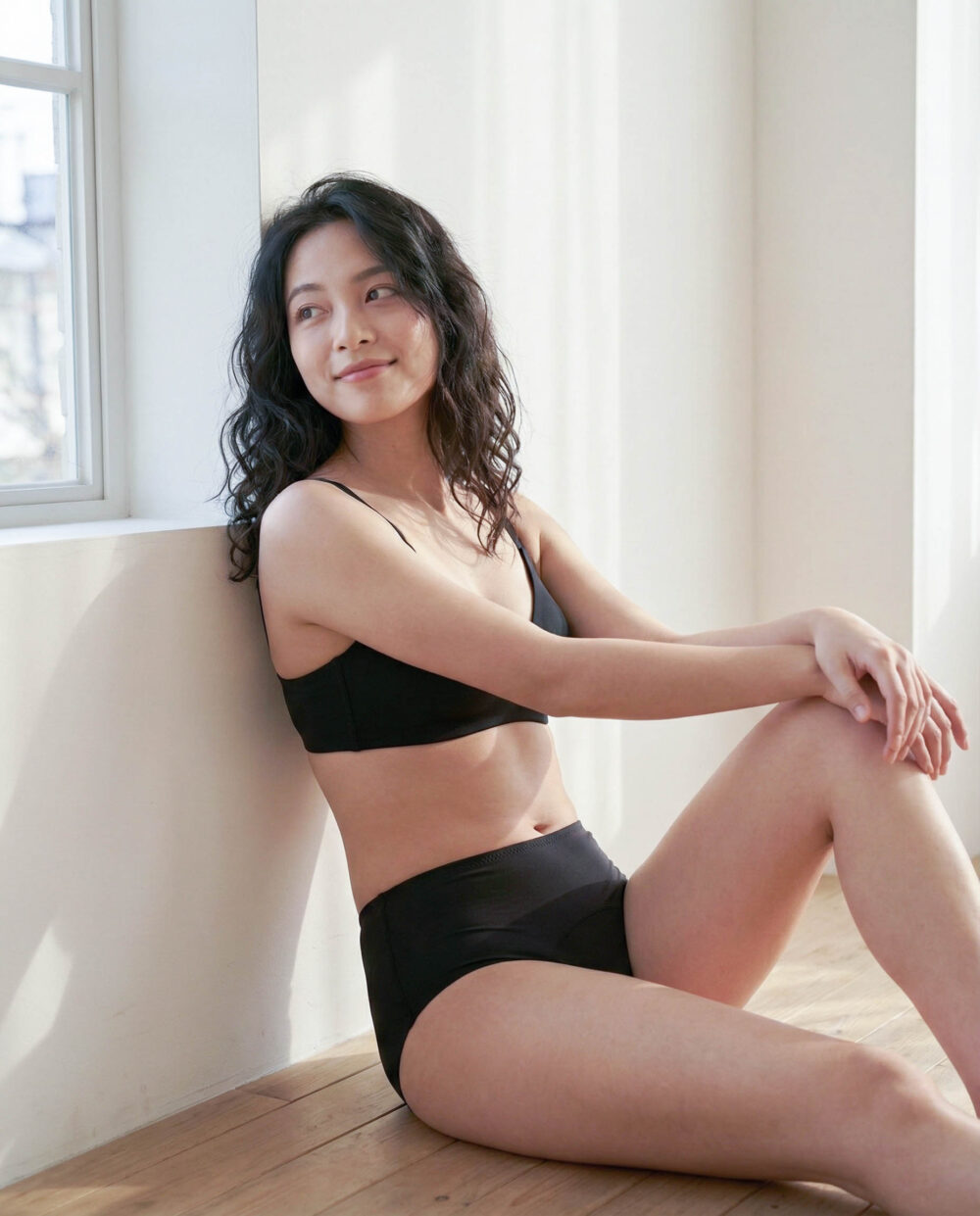 吸血月經褲 / 夜用三角款(曜石黑)